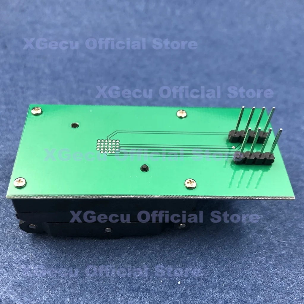 BGA24/TFBGA24 TO DIP8 IC Socket/Adapter/Adaptor for 8X6 mm body width BGA SPI Flash chips,such as W25Q16/Q32/Q64/Q128/Q256