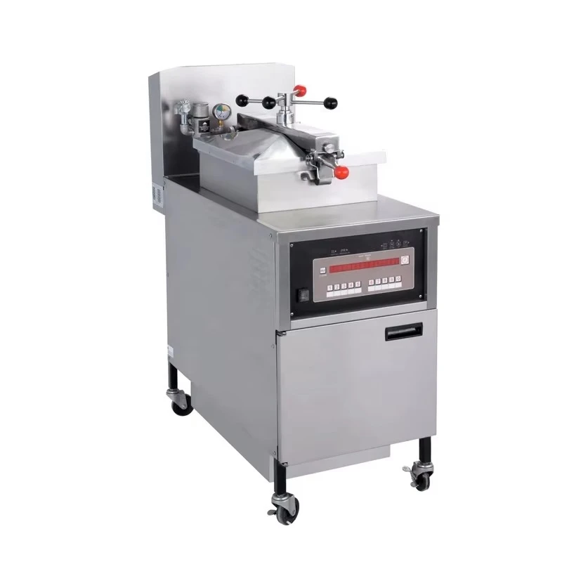 เครื่องทอดไก่อัตโนมัติแบบใช้ไฟฟ้า 8 ลิตร ยี่ห้อ Global สำหรับทอดมันฝรั่งทอดและหัวหอม