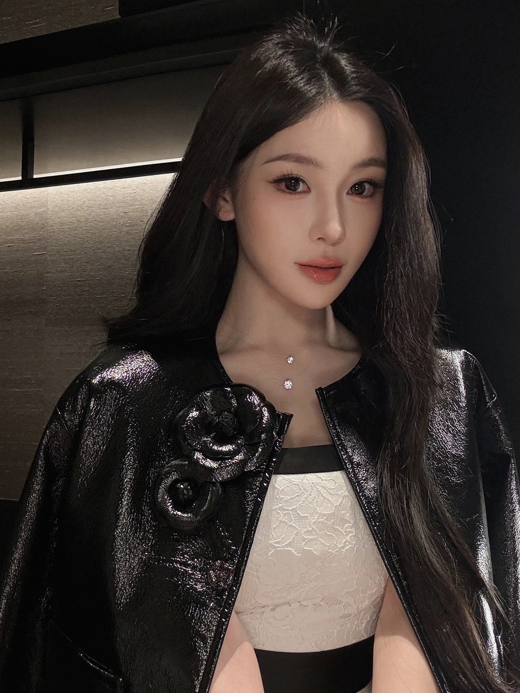 

Юбка Youenbb Artistic Muse из смесового хлопка, расшитая, с эффектом утончения талии, с нежным контрастом, в стиле Ele Miss Rich Sle Dr, А-силуэт