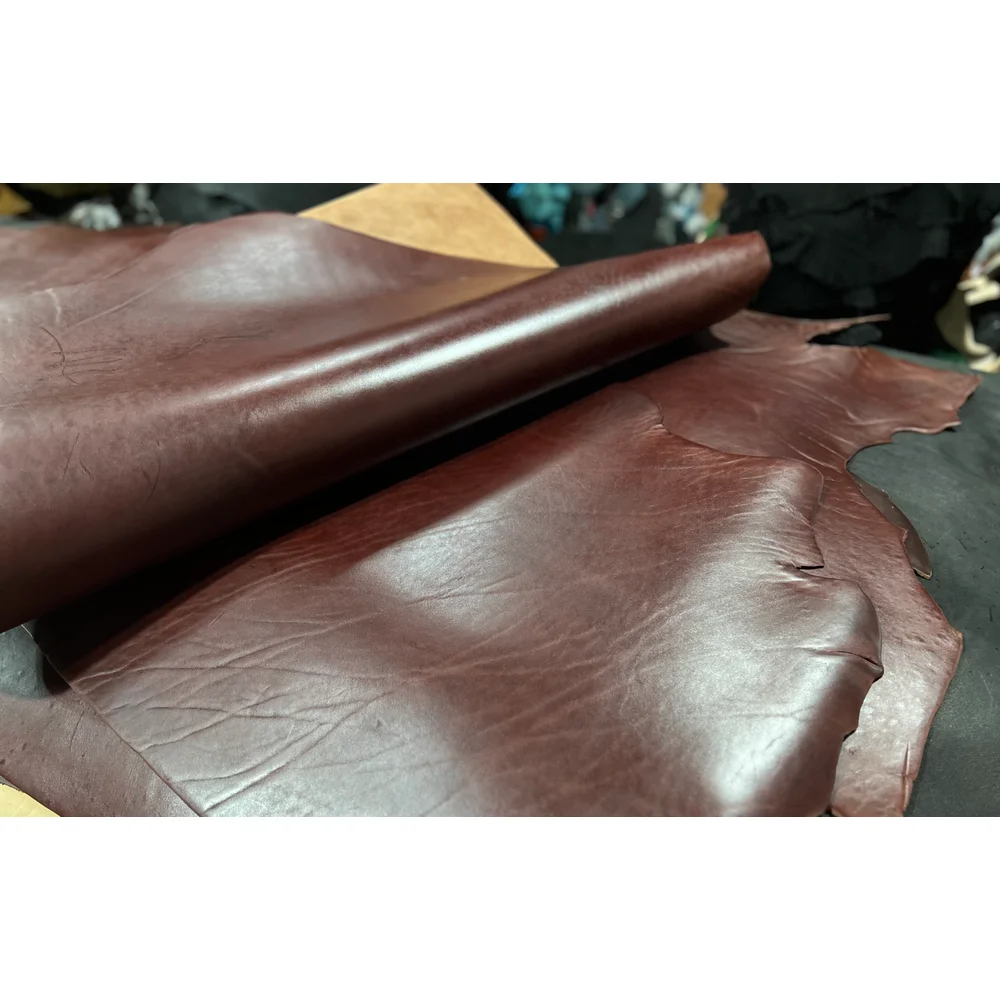 American Brown Cowhide Vegetable-Tanned Leather 4.0mm, 21-23sf