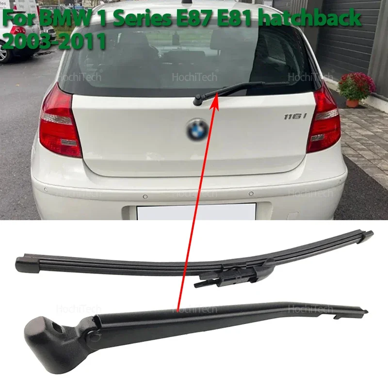 Für BMW 1er E81 E87 Schrägheck 2003-2011 61627138507   Autozubehör Heckscheibe Scheibenwaschanlage Wischerarm Blade Set