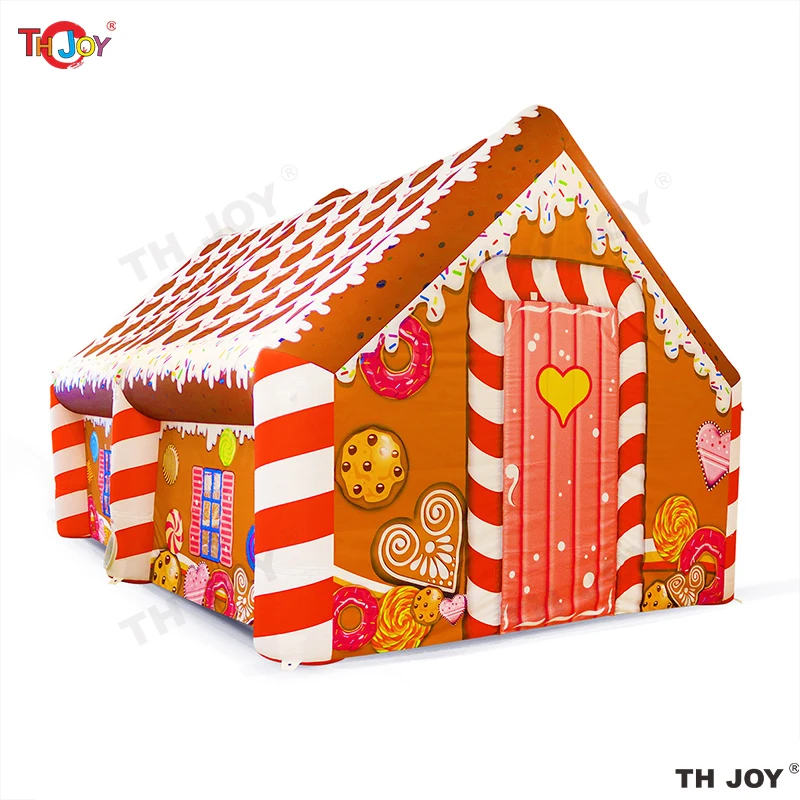 

5x4m Inflatable decoration house Inflatable Christmas Santa Grotto