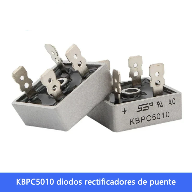 2PCS KBPC5010 diodos rectificadores de puente 50A 1000V elektronische komponenten