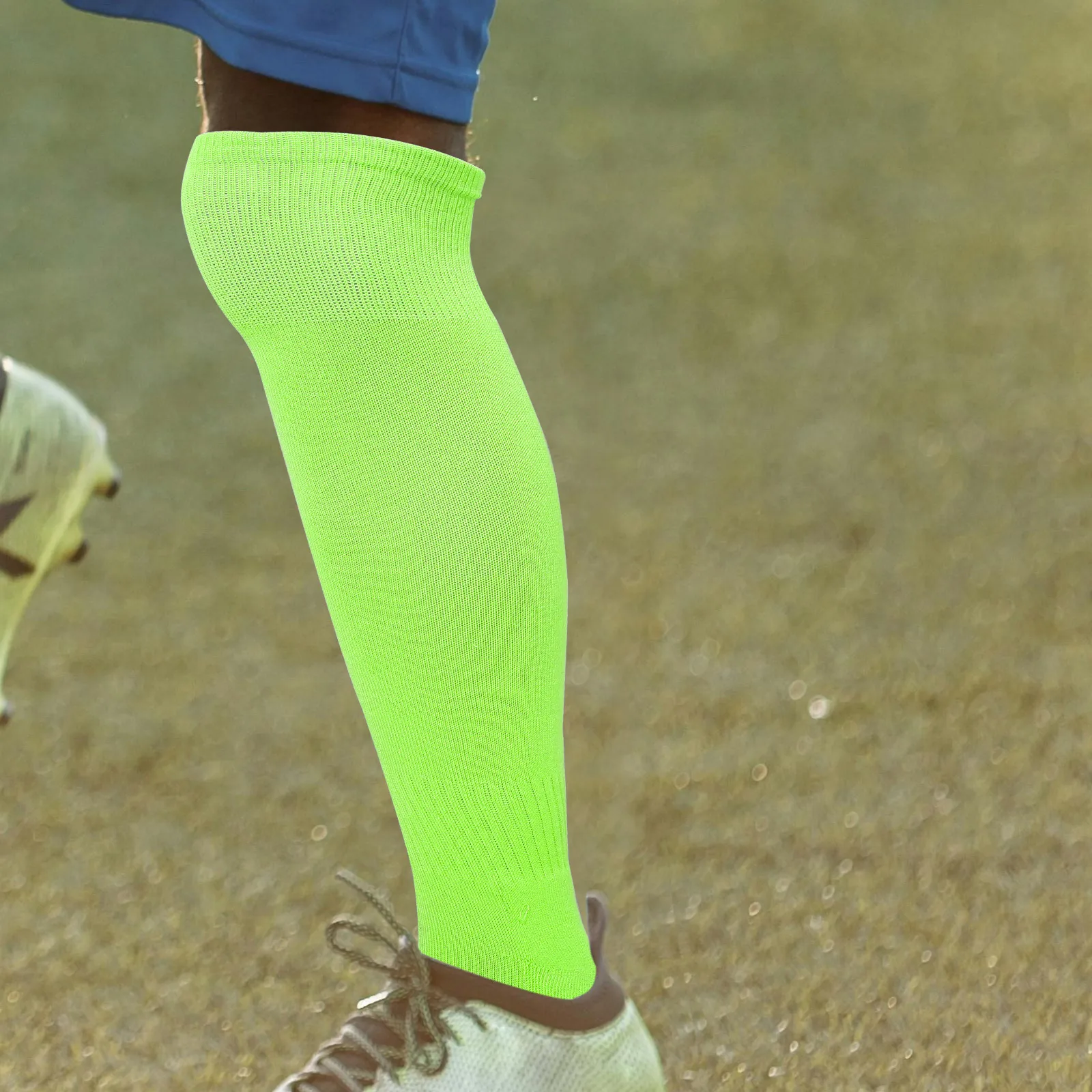 2 paar sportsokken elastische voetbalkousen kniehoge comfortabele ademende pasvorm voor voetbal honkbal softbal hardlopen buiten