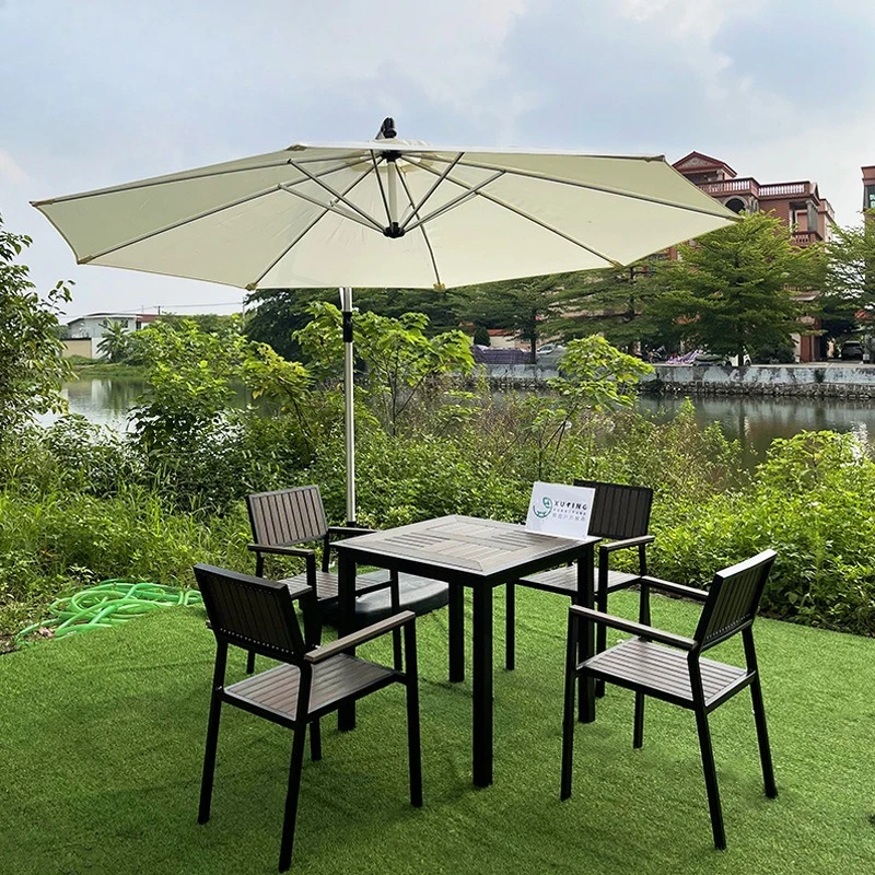 

Outdoor beach bed and breakfast garden leisure simple table and chairs outdoor courtyard villa terrace waterproof and sunscreen