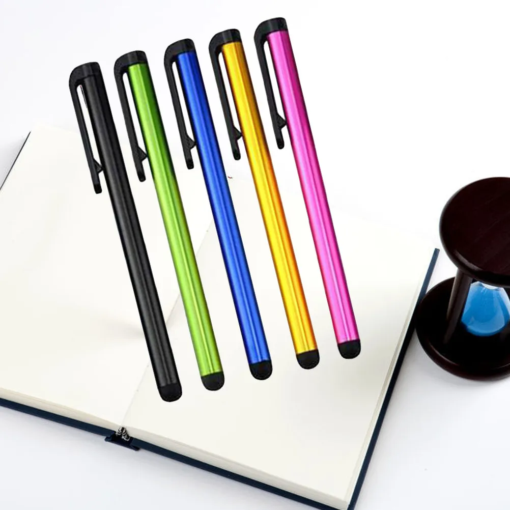 20Pcs Stylus Screen Writing Tool Capacitive Precision Tip Smooth Glide Natural Feel Metal Body All Devices Year Round