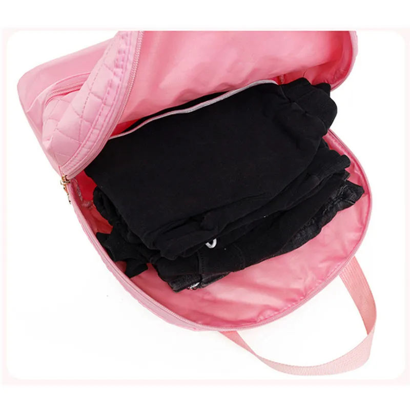 Bolsas deportivas de gimnasio para niños y niñas, bolso de mano escolar para entrenamiento de baile, bolsillo para zapatos, mochila de Fitness,