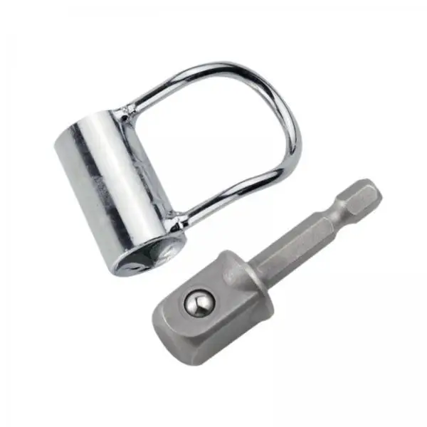 Universal Faucet Angle Stop Valve Wrench Portable Steel Plumbing Tool for Narrow Areas Home Repair Use