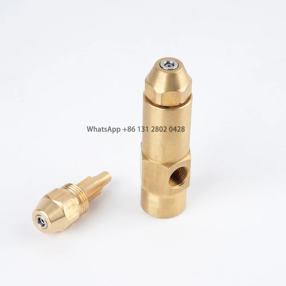 Stainless Steel Waste Oil Burner Nozzle, Siphon Air Atomizing Nozzle, Air Atomizer Spray Nozzle, Low Price