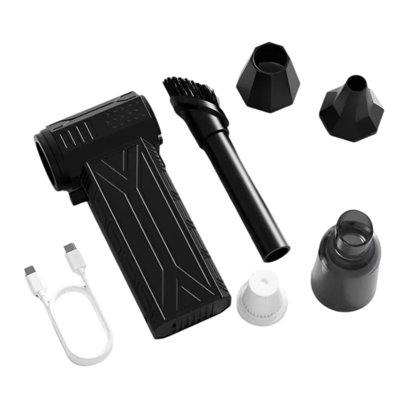 

ABWZ-Mini Turbo Jet Fan Turbo Jet Fan 3 Gears Adjustable 160000RPM Portable Car Snow Electric Air Duster