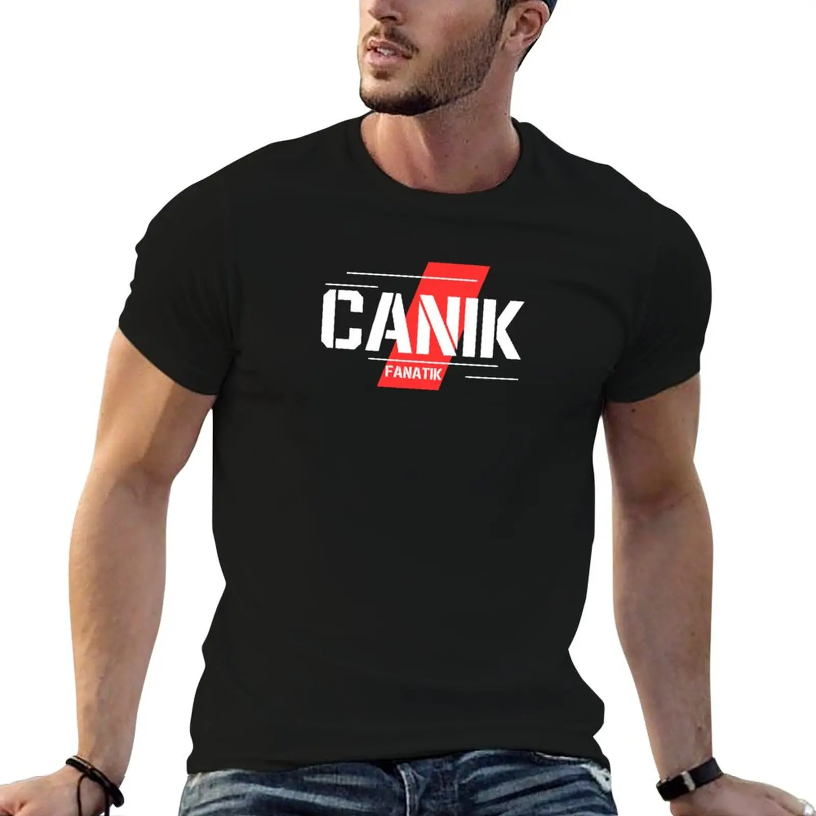 

Fanatik - T-Shirt shirt 100 percent Black - t shirts Red anime Canik for cotton man t oversize -