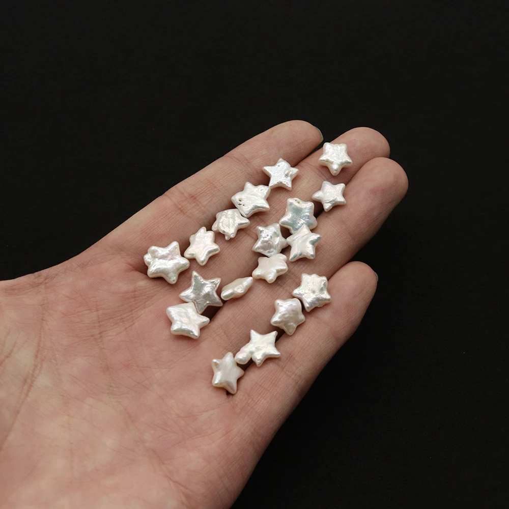 Exquisite Natural Freshwater Pearl Baroque Style Star Shape Pearl Loose Beads for Jewelry Making DIY Earring Charms Accessories - Image 4