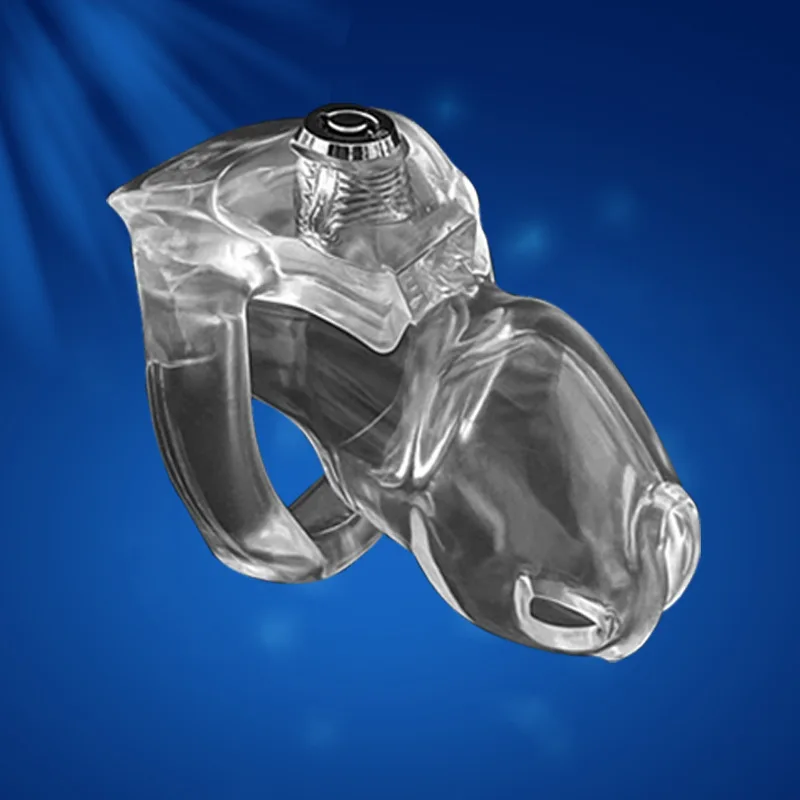 HT-V5 Chastity Lock Male Resin Chastity Separation Lock Adult Products Solitary Lock view 5