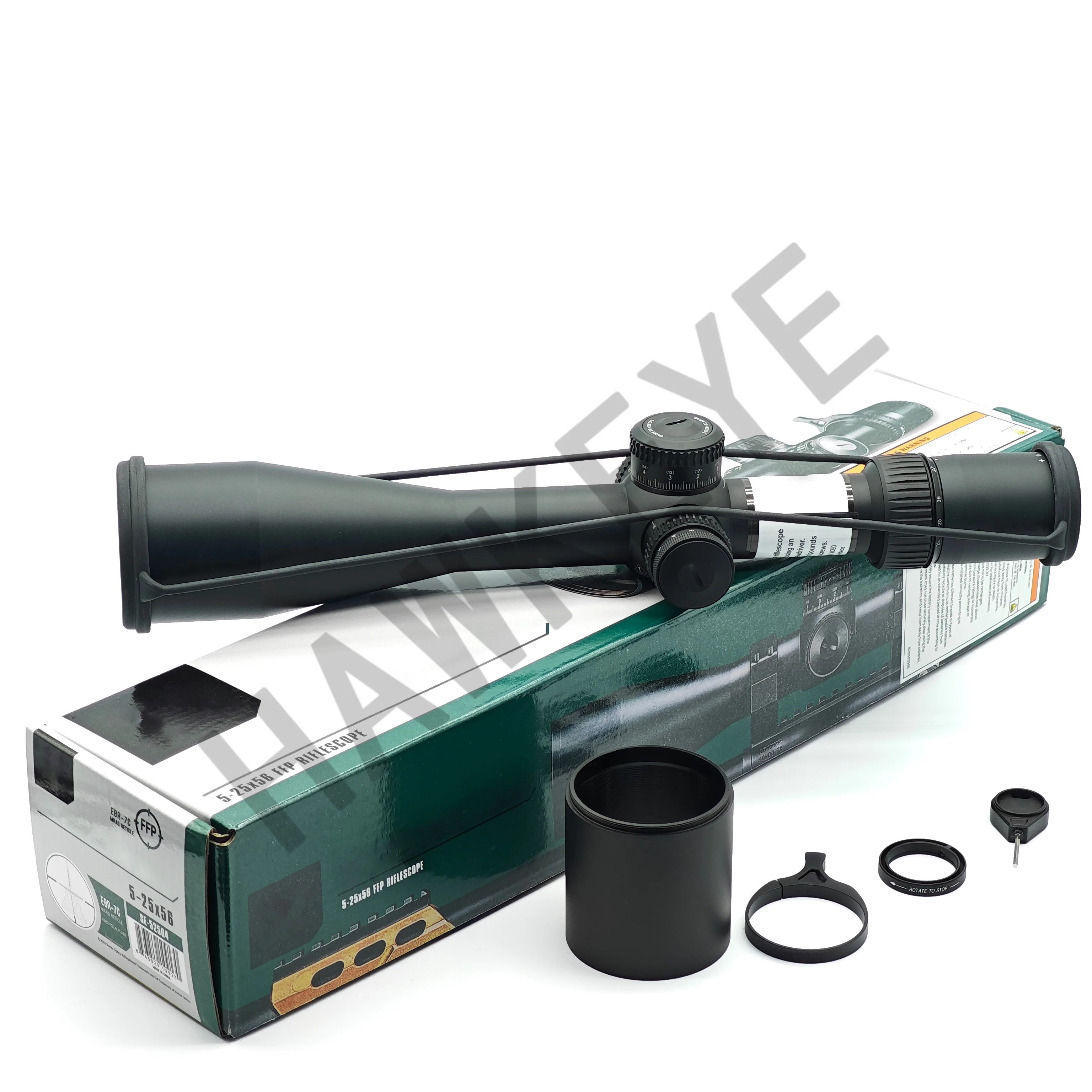 

Tactical 5-25x56 FFP HD Strik* Eagl Riflescope for Hunting Range EBR-7C MRAD 34mm Airsoft Rifle Scope Waterproof Adjustment