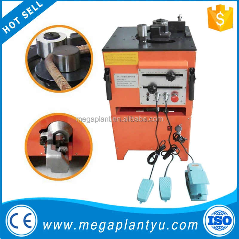 Construction Machinery RBC-25 Rebar Bender Cutter Steel Bar Bending Machine With Cutter Rebar Bender