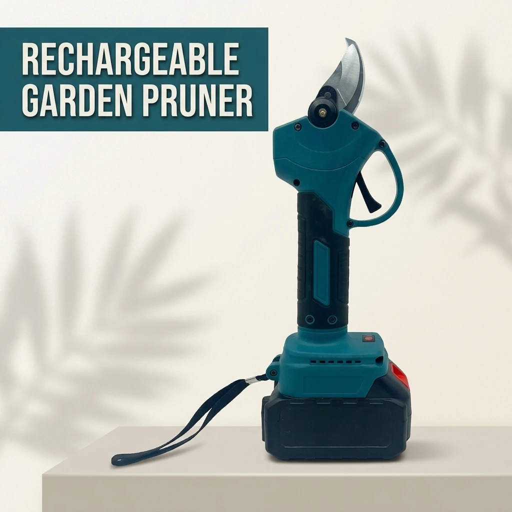 กรรไกรตัดแต่งกิ่งไฟฟ้าไร้แปรงถ - Power Tools Garden บทวิจารณ์และราคา