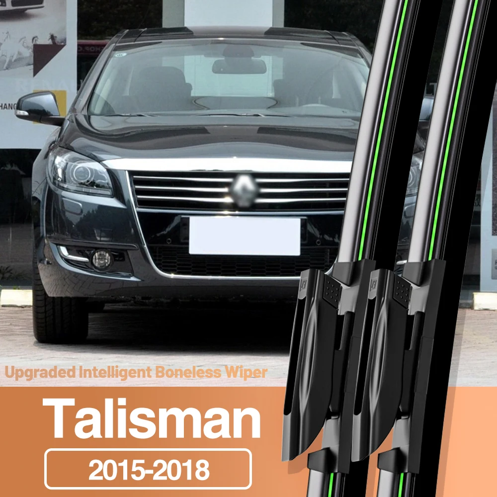 

2pcs For Renault Talisman 2015-2018 Front Windshield Wiper Blades Windscreen Window Accessories 2016 2017