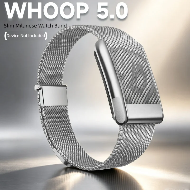 Milanese Loop For Whoop 5.0 MG Watch Straps Metal Wristband for Whoop 5.0 One/Peak Bracelets Whoop Life Stainless Steel Correas