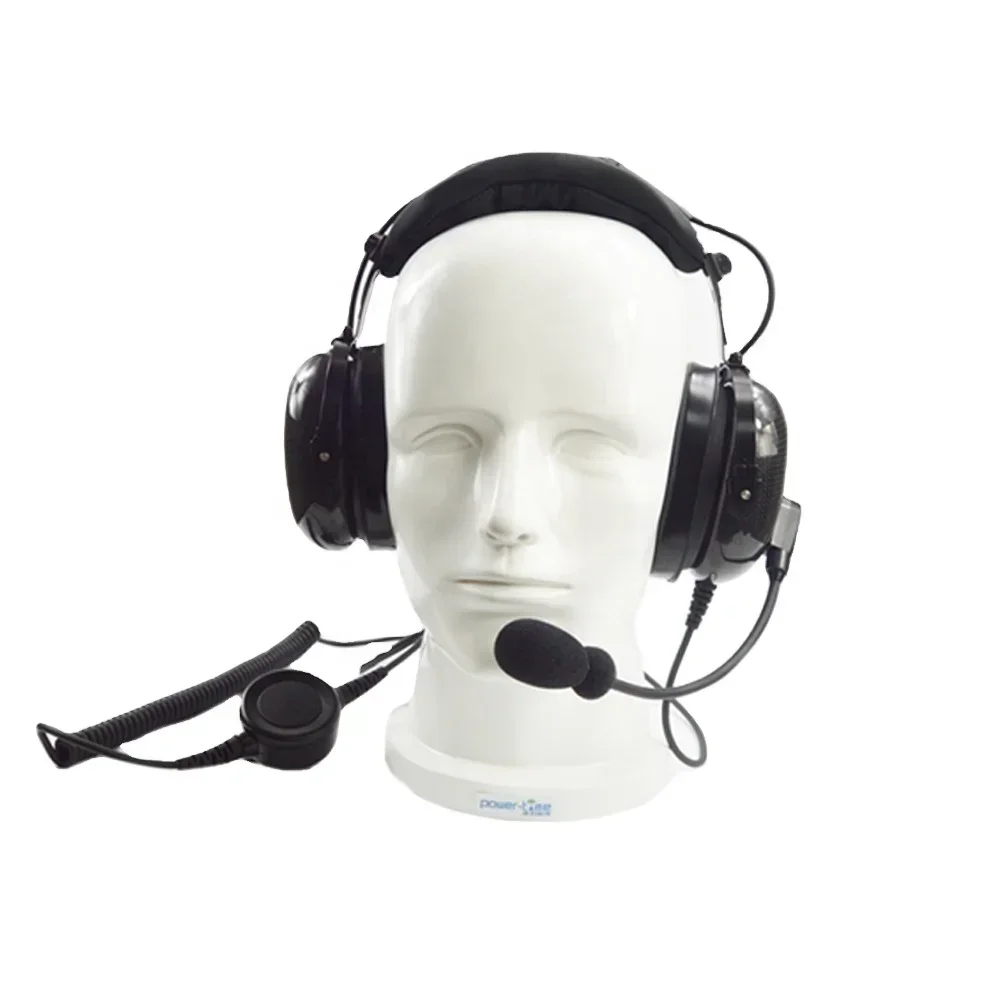 Cuffia antideflagrante SNR 28dB con cancellazione del rumore per l'aviazione