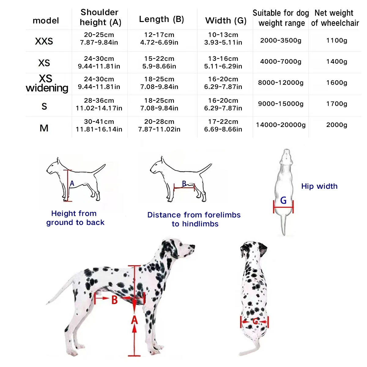 Kursi roda anjing tua forelimib roda empat hewan peliharaan hemiplegic mobil anjing kaki depan dinonaktifkan mobil seluruh tubuh bantuan anjing quadriplegic