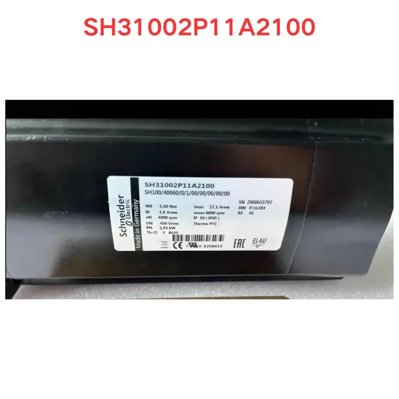 Used SH31002P11A2100 Servo motor Functional test OK