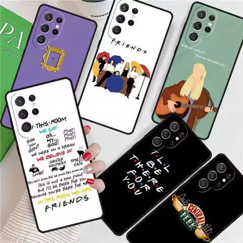Friends TV Show For Samsung Galaxy S24 Ultra S21 S22 S8 S9 S10E Note 10 20 Plus FE S23 Phone case Cover Coque