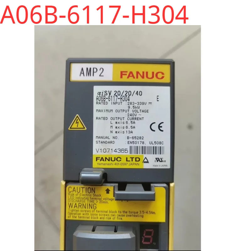 

A06B-6117-H304 second-hand tested ok Servo Drive in good Condition