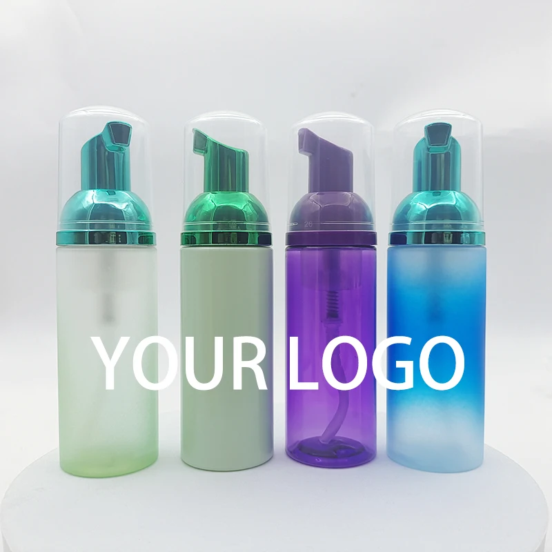 Wholesale 60ML Pump Foam Bottle Plastic Bottle Soap Liquid Dispenser Froth Shampoo Lotion Bottling Pump Bottle Frasco Espumador