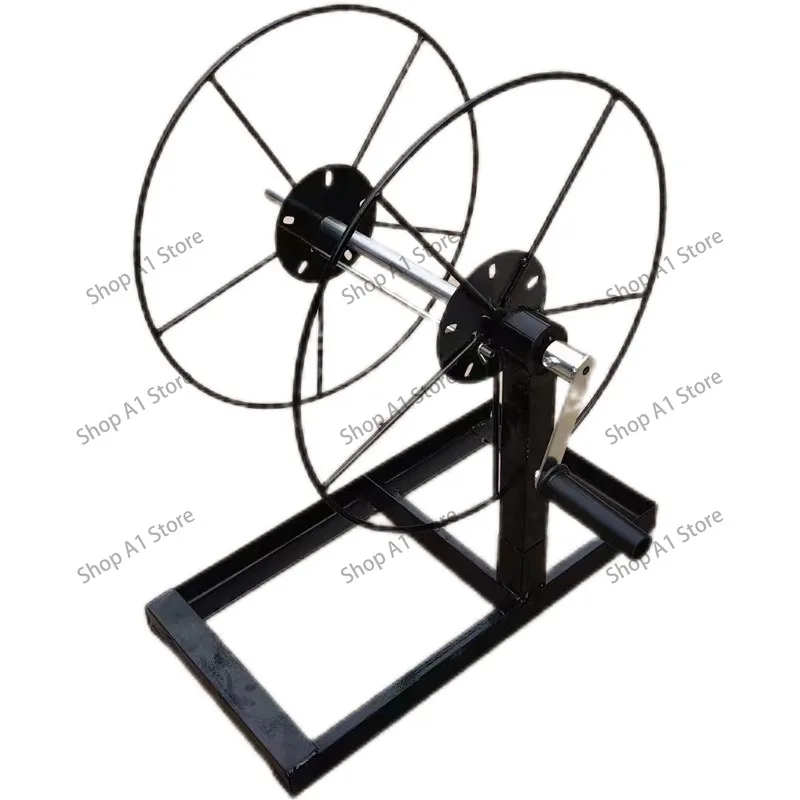 Hose Reel, Farm Water Hose Winder, Water Pipe Winding & Storage Rack for Agricultural Irrigation