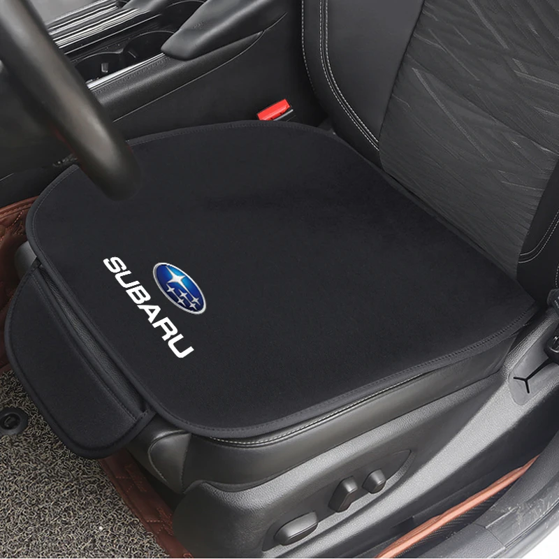 For Subaru Impreza Forester Tribeca XV BRZ Car Accessories Car styling 1pcs Car Seat Cushion Non-Slip Cover Velvet Plush auto