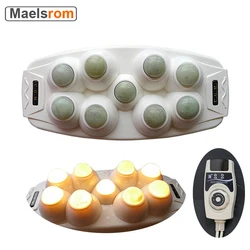 Natural Jade Heat Therapy Heating Handheld Massager Therapeutic Device Made of Jade for Body Health Care and Muscle Stimulator