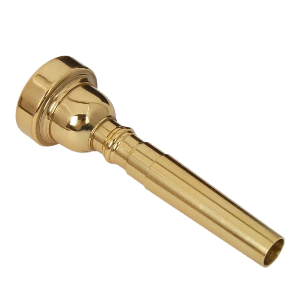 

Golden Mouth Musical Instrument Accessories Professional Trumpet Brass Accessory Replacement Mouthpiece Silver