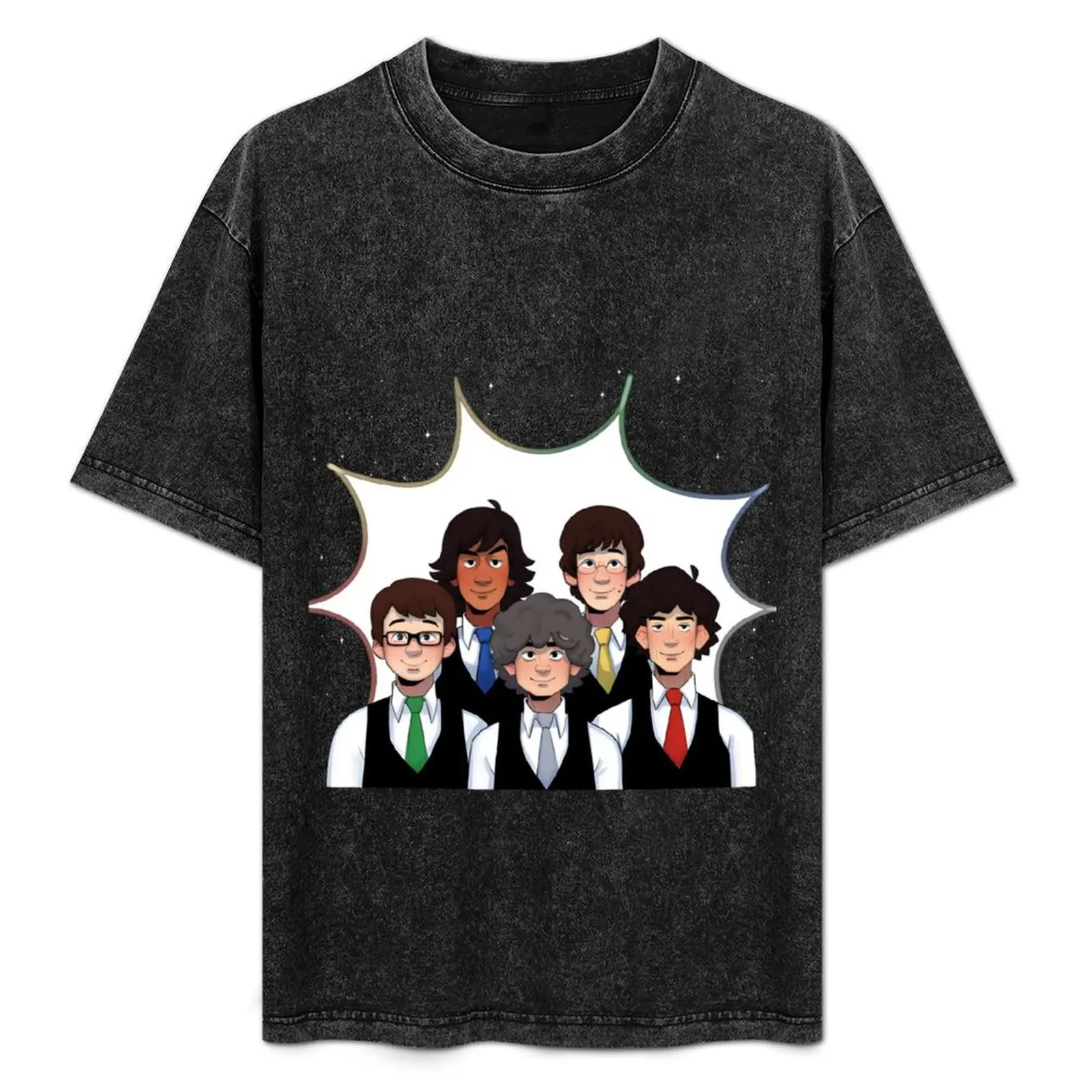 

Tally hall anime art T-Shirt Work Utility Casual Tee Shirt