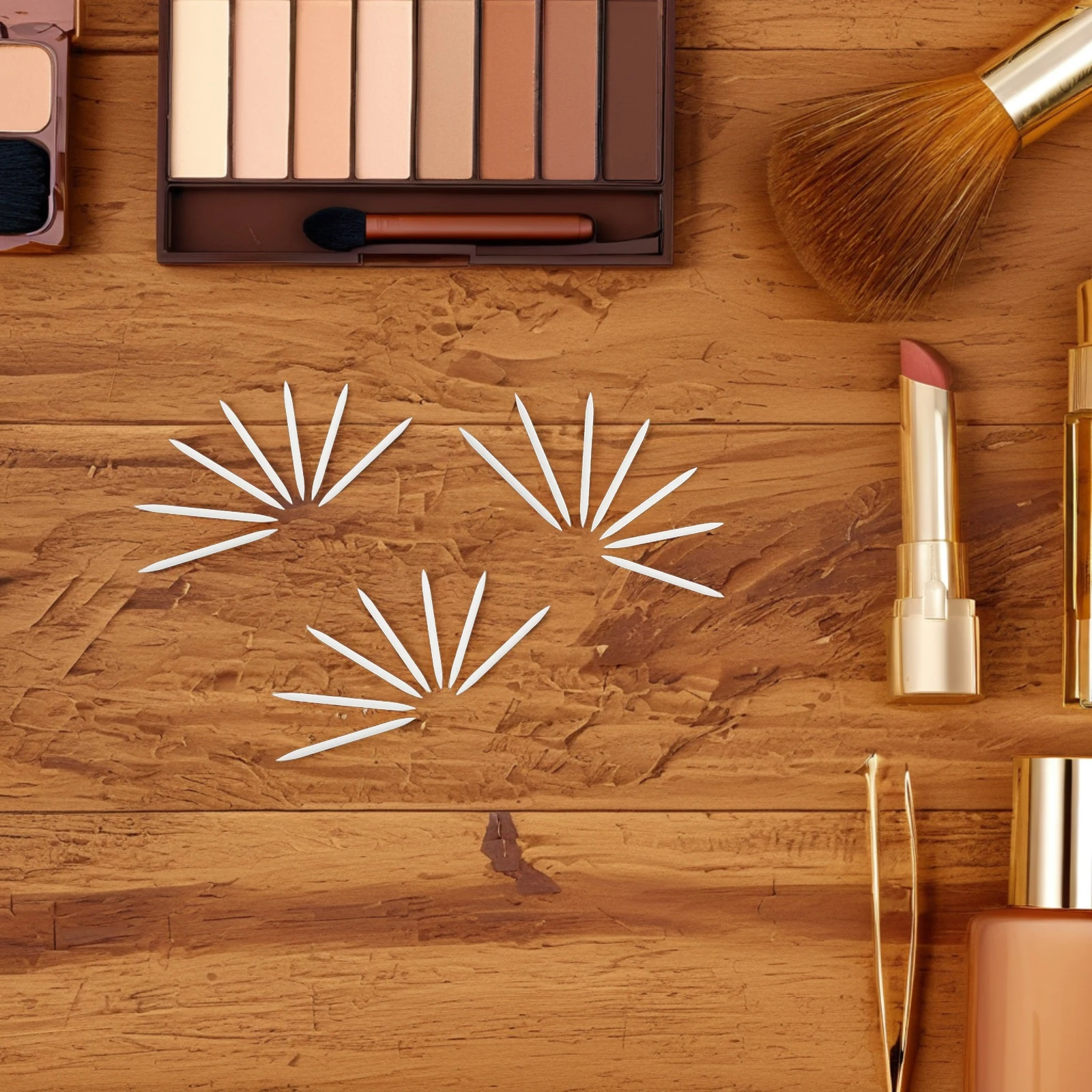 50 szt. Miękkie Silikonowe Końcówki do Eyelinerów Wymienne Precyzyjne Narzędzie do Makijażu DIY Wielofunkcyjne Główki do Eyelinerów