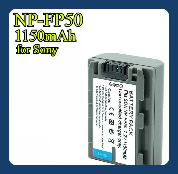 1150Mah NP-FP50 Bat…