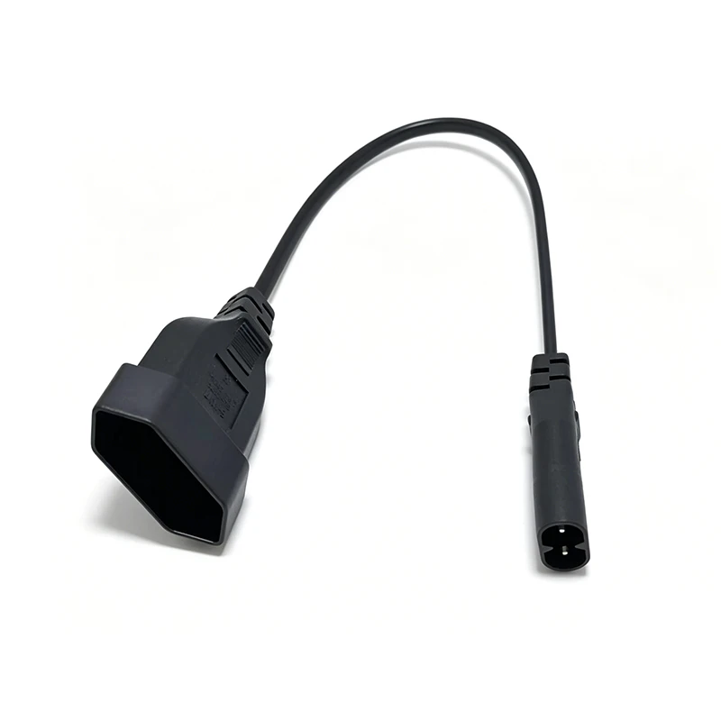 

IEC320 C8 Male to Europe CEE7/16 Connector Female Power Extension Cable For PDU UPS