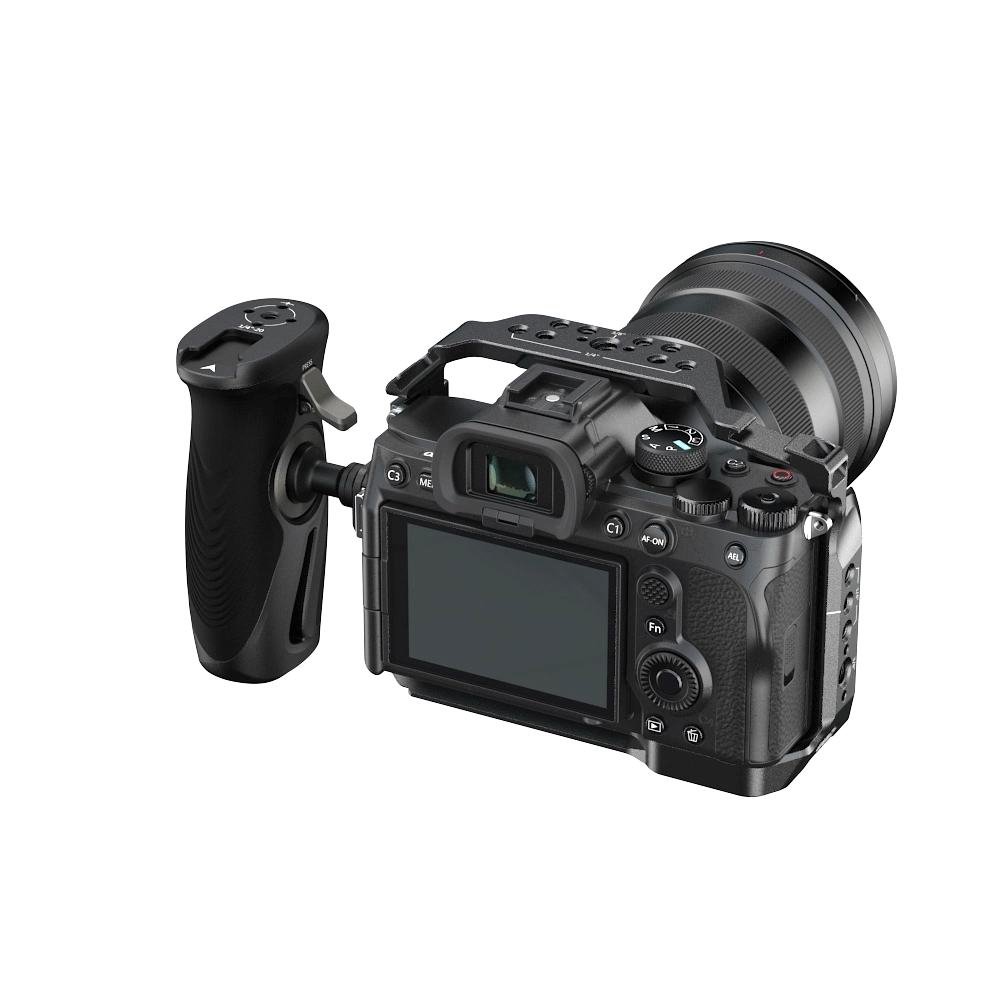 SmallRig Drehbarer Seitengriff mit "HawkLock" H21 Schnellverschluss-NATO-Klemme für DSLR-Kamera/Monitor-Käfig-Montageplatten -6405 – Detail 5
