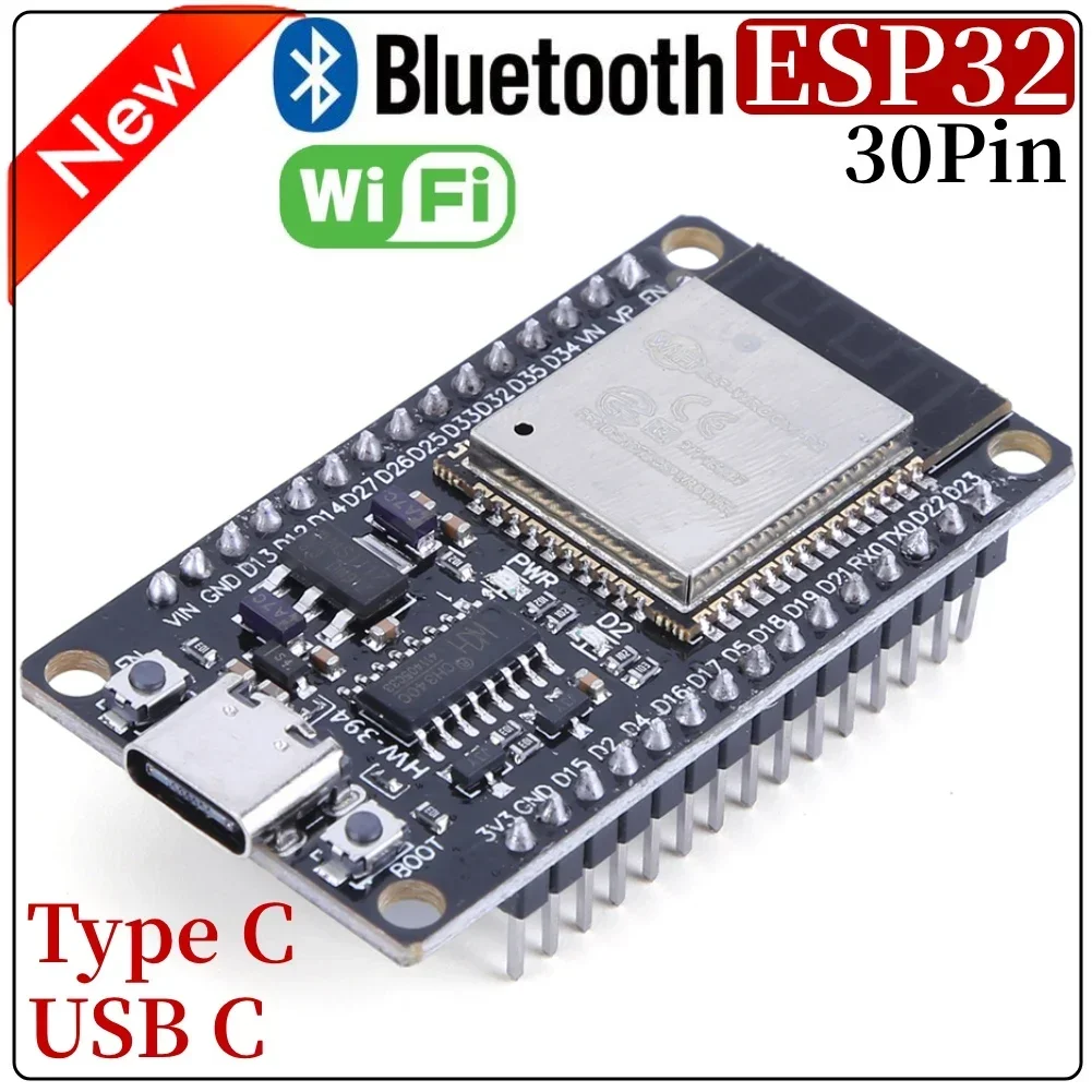 

ESP32 Development Board Wireless WiFi Bluetooth module Ultra-Low Power Consumption Dual Core 30Pin ESP32-WROOM-32S 32D ESP 32