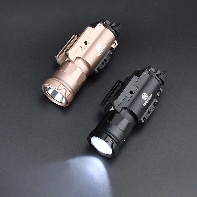 Tactical Surefire Xh35 Hunting Flashlight Airsoft Metal Pistol Weapon Gun Strobe LED Outdoors Scout Light Lanterna Torch Fit 20m