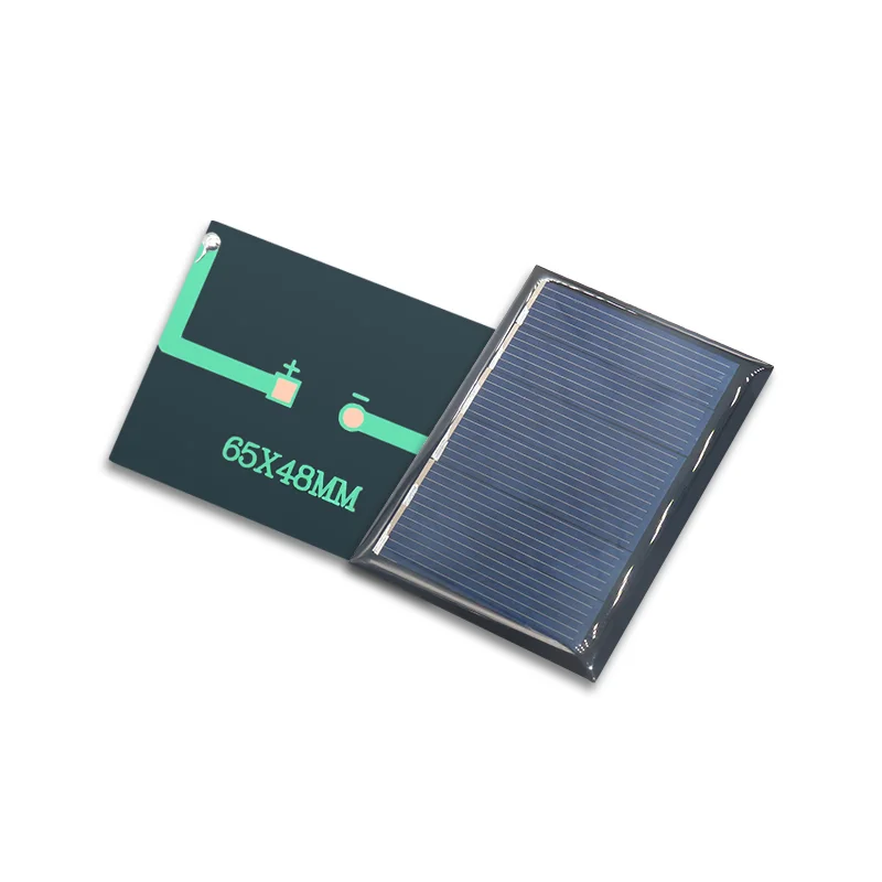 1PC 1V 1,5V 2V 2,5V 3V 3,5V Mono/Poly Solar Panel 50mA 80mA 100mA 130mA 150mA 300mA Mini Runde/Quadratische DIY Solar Ladegerät