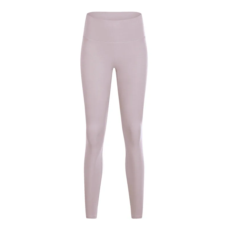 Pantalones de Yoga de cintura alta para mujer, ropa elástica para ejercicio físico, nueve