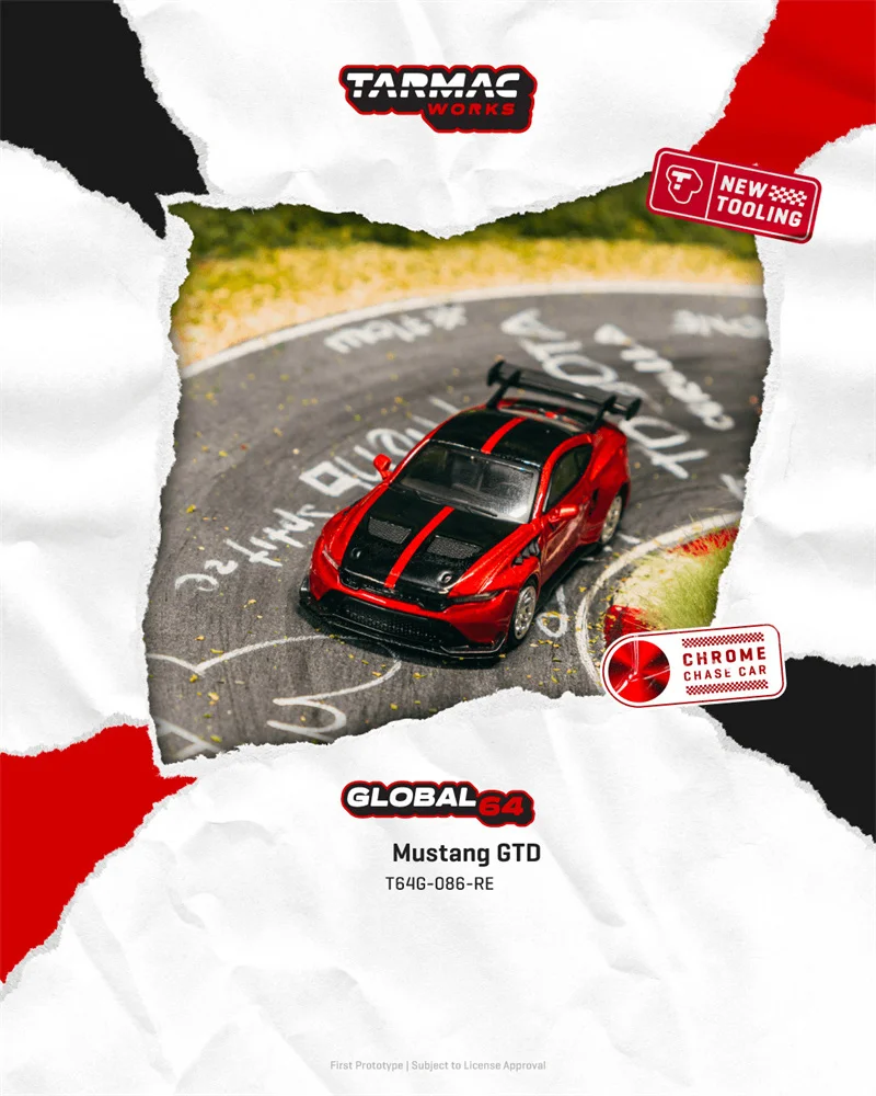 PreSale Tarmac Works 1:64 GTD / W14E / MCL60 / GSR / GT / Fuso Die-Cast Car Model Miniature Gifts