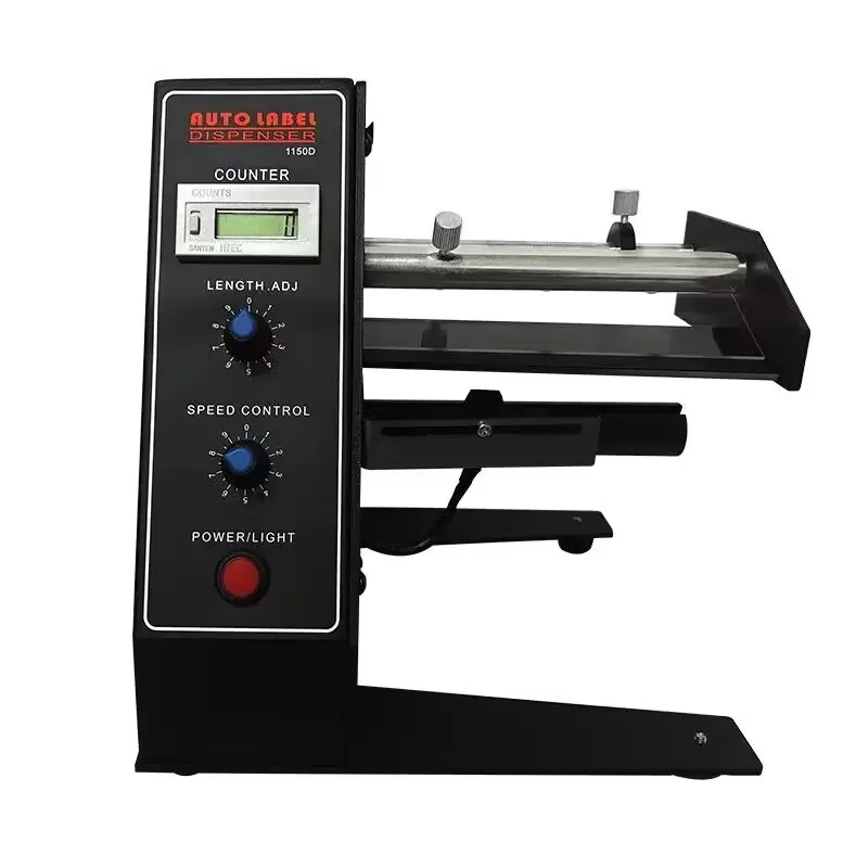 1150D Semi Automatic Label Dispenser for Paper Labels Counting Sticker Peeler Label Peeling Machine