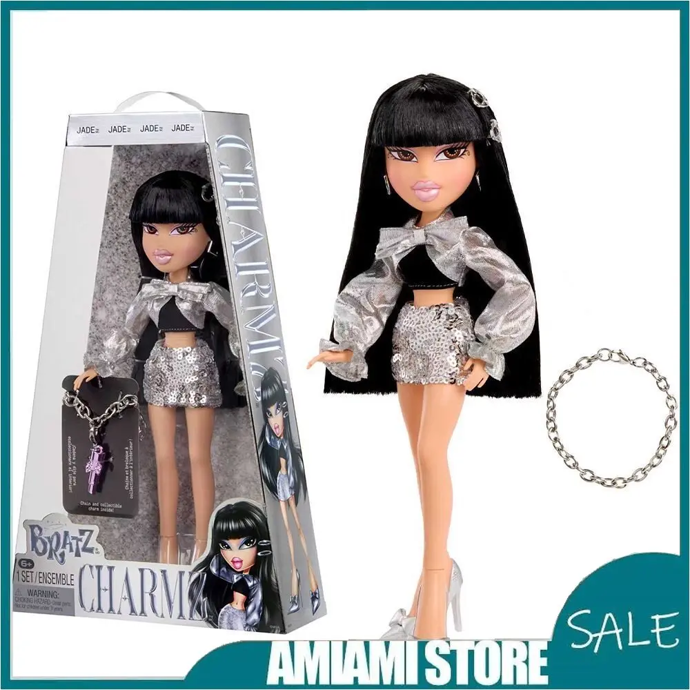 NOVO Original Bratz Charmz Series Bonecas da Moda Sasha Jade Cloe Yasmin Figura de Brinquedo Colecionável Pulseira de Charme Jade Presente para Crianças Brinquedos