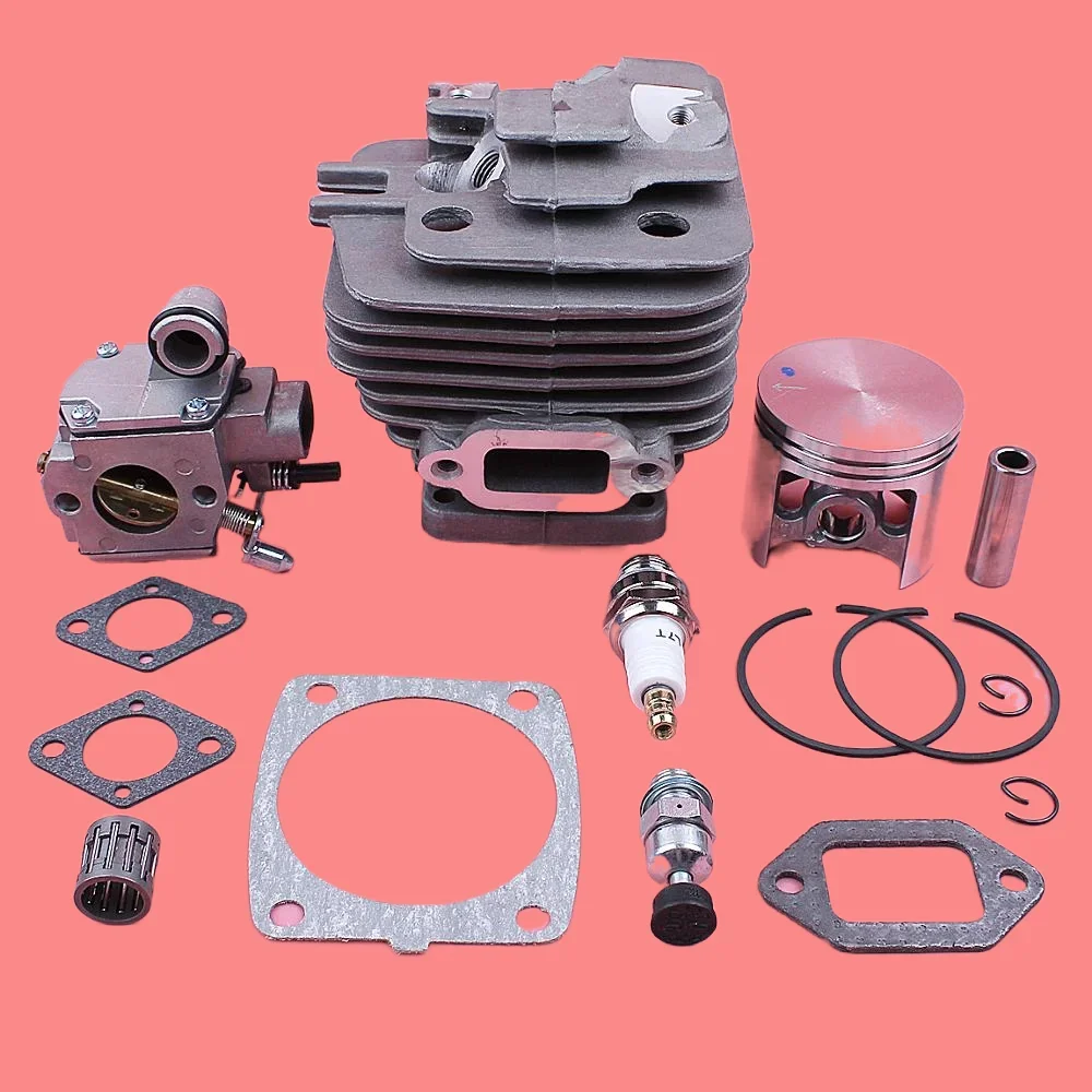 47mm Cylinder Piston Kit For Stihl MS361 MS 361 Decompression Valve Chainsaw Replacement Spare Tool Part
