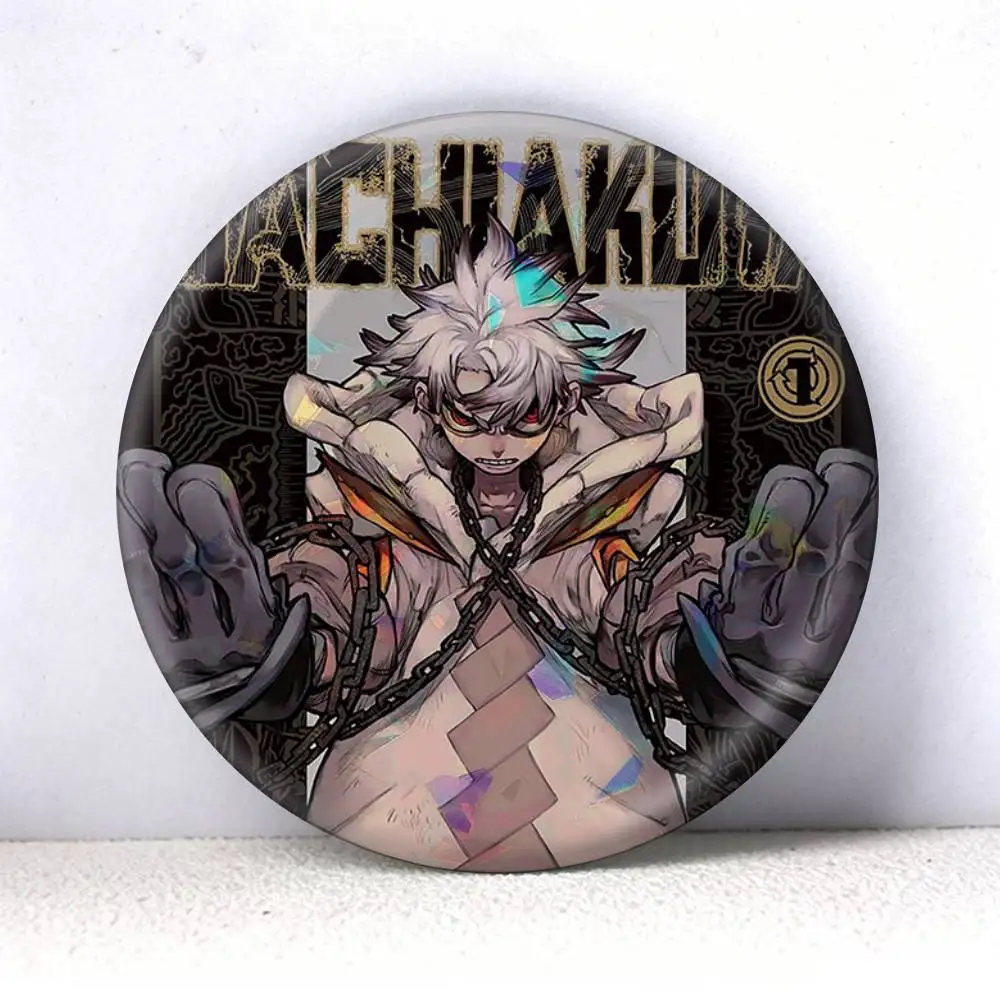 Gachiakuta Anime   75mm 58mm 44mm 25mm Brooch Backpack Hat Pins Accessories Toys Badge