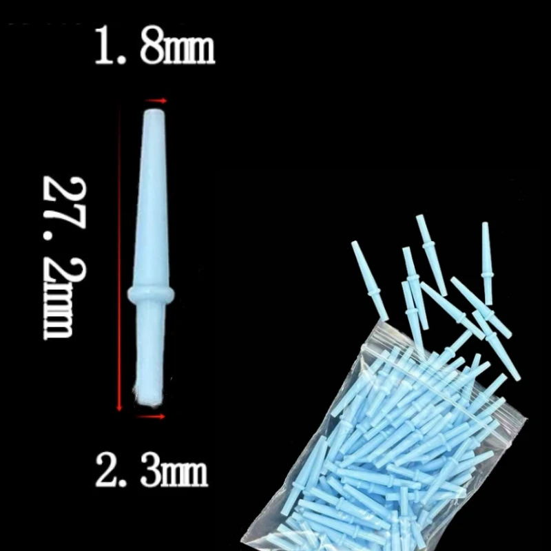 أنبوب شفط قوي للأسنان يمكن التخلص منه وأطراف صغيرة شفاطات جراحية قاذف اللعاب مادة عيادة طب الأسنان #2