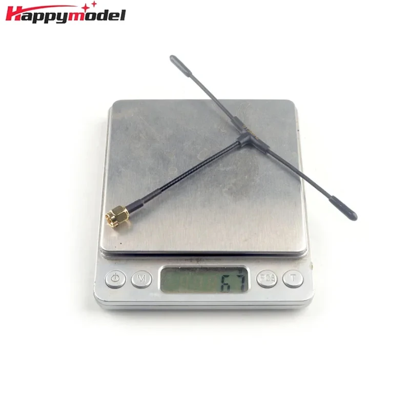 Antena HappyModel 915MHz 868MHz 2.0dBi typu T IPEX4 SMA do ExpressLRS ELRS ES900TX ES900RX, części do majsterkowania