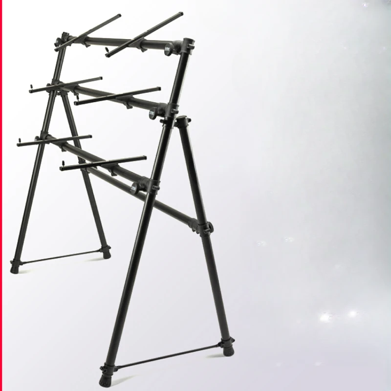 3-layer A-type keyboard stand KS7903 Musical Instrument Universal Equipment Placement Rack All-in-one multi-purpose piano stand