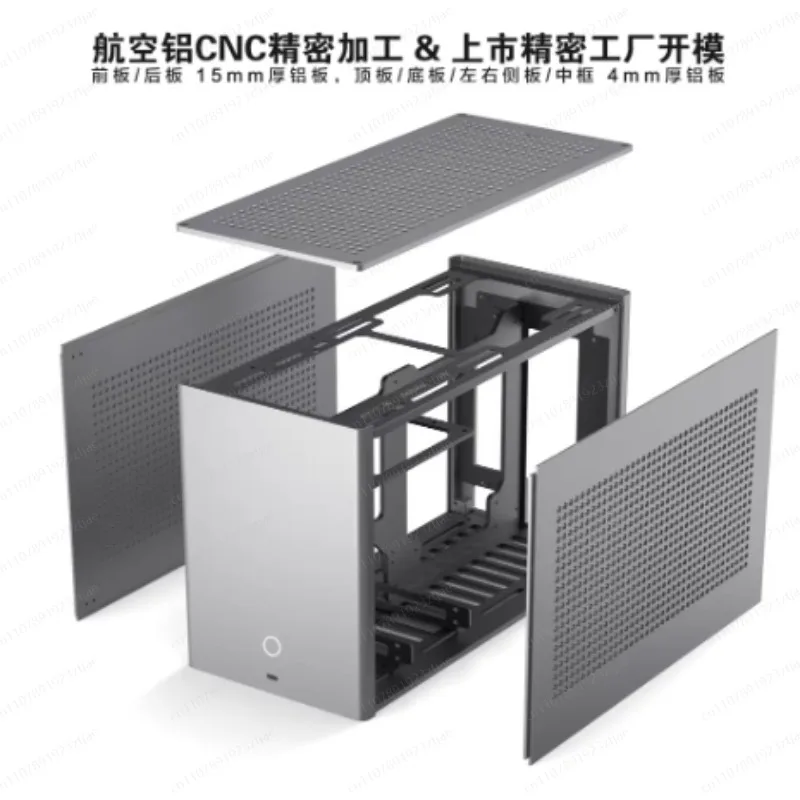 

Компактный алюминиевый корпус A4pro Mini-ITX, поддерживает блок питания SFX и радиатор 280 мм, шасси для ПК малого форм-фактора